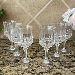 Made in France: Set of 7 Crystal Shot Glasses - Cristal D’Arques